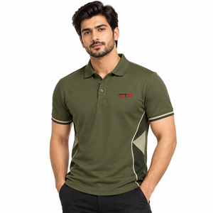 Classic men polo shirt featuring breathable construction comfortable <b>fitting</b> and timeless styling for versatile fashion - Product Image 1