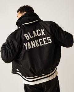 Blouson Bomber Unisexe en Satin de New York, Imperméable et Coupe-Vent, 100% Soie, Style Rétro Universitaire - Product Image 4