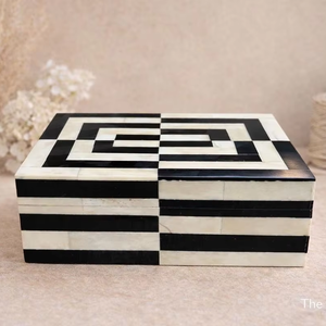 Customized Resin Inlay <b>Love</b> Style Handmade Jewelry Box with Drawer for Necklace Earring <b>Bracelet</b> Ring Packaging and Gift Boxes - Product Image 1