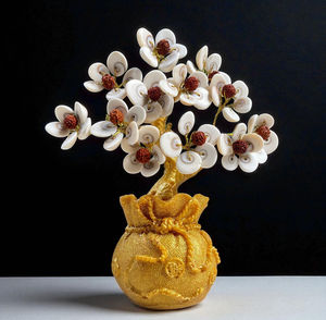 Árbol Bonsái de Jade Verde Hecho a Mano al por Mayor, Cristal Curativo, Feng Shui, Reiki, Equilibrio de Chakras, Meditación, Mascota Energética Portátil para el Hogar - Product Image 4