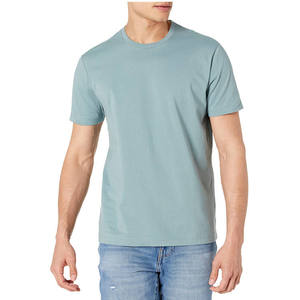 T-shirts pour hommes à col rond, manches courtes, couleur unie, logo personnalisé, coupe classique, t-shirts décontractés - Product Image 2