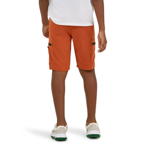 Shorts cargo décontractés pour garçons, respirants, multi-poches, avec design personnalisé et couleur unie - Product Image 2