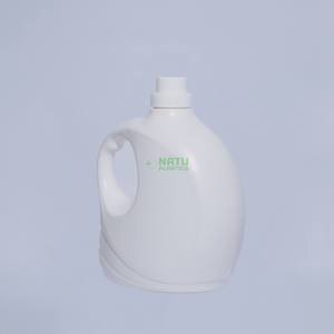 Bidón de Plástico HDPE de 3.2L de Natu Plastics con Tapa de Rosca para Detergente, Suavizante de Telas y Líquidos de Limpieza - Product Image 2
