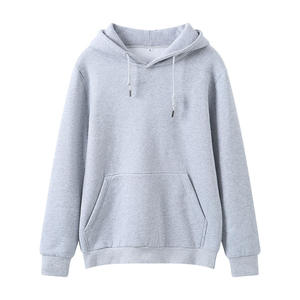Sweat-shirts vierges de haute qualité en gros, 80 % coton 20 % polyester, tricotés, à épaules tombantes, pull-over, pour hommes, épais - Product Image 2