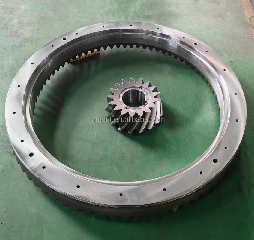 CH420 CH430 CH440 CH660 CH860 CH865 CH870 CH890 CH895 Durable Cone Crusher Machine Parts Bevel Spiral Gear Pinion Gear