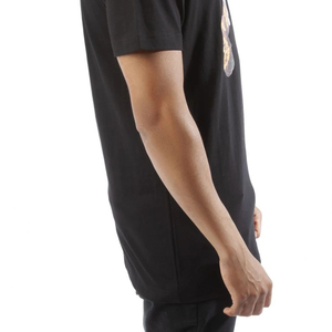 Camiseta de Hombre con Estampado de Helado Negro, Manga Corta, Cuello Redondo, Corte Regular, Algodón Jersey, Transpirable, Ligera, Estilo Urbano para Verano - Product Image 4
