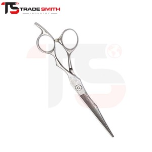 Tijeras de Peluquería Profesionales TSI para Diestros, 30 Dientes, Mango Mediano, para un Corte de Precisión, Estilo Moderno para Salón - Product Image 6