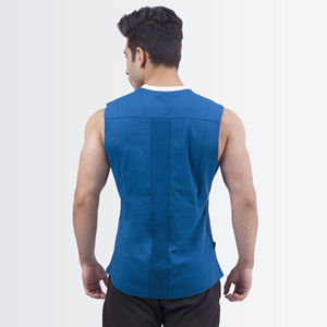 Débardeur Homme Noir de Qualité Supérieure, Dernier Style, Sans Manches, en Coton Respirant et Léger – En Vente en Ligne - Product Image 5