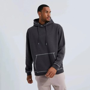Sweat-shirts à capuche de qualité supérieure pour hommes, en molleton 100% coton, personnalisables avec logo OEM - Product Image 3