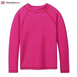 Protège-éruptions cutanées multicolores solides à manches longues pour hommes, nouveau, personnalisé, col ras du cou, Logo et conception, MMA, protection contre l'éruption cutanée, 2023 - Product Image 5