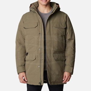 Material duradero MOQ bajo Parka chaqueta marca privada hombres Parka chaqueta superventas hombres Parka chaqueta - Product Image 4