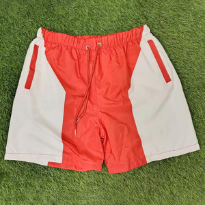 Ensemble court coupe décontractée coupe-vent pour homme de haute qualité, respirant, en nylon, couleur unie, pour l'été 2026 - Product Image 5