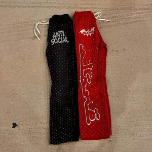 Pantalones Personalizados 100% Poliéster, Ligeros, de Pierna Ancha, de Secado Rápido y Transpirables para Uso Casual y Urbano, Unisex - Product Image 2