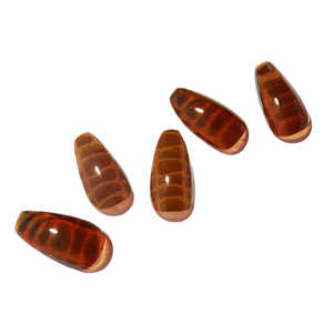 Autocollants pour ongles en gel semi-durcis 100% réels coréens, véganes, sans cruauté, non toxiques, qualité salon, manucure, 28 pièces - Product Image 2