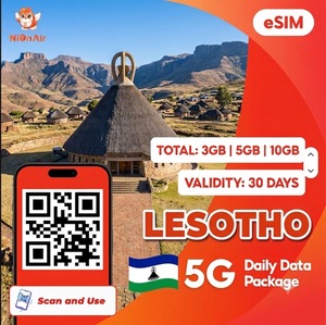 ซิมอิเล็กทรอนิกส์อิรัก 30 วัน 3GB/5GB/10GB 4G/5G ข้อมูลความเร็วสูงสำหรับการเดินทาง พร้อมการเปิดใช้งานด้วยคิวอาร์โค้ดทันที - Product Image 3