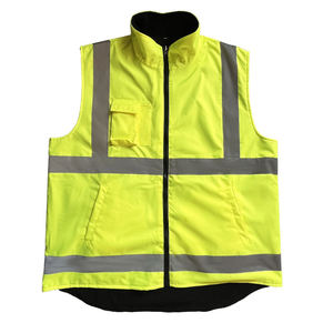 Chaqueta de Seguridad de Trabajo Personalizable de Poliéster Impermeable Clase 2 para Exteriores, Chaleco de Seguridad Reflectante de Alta Visibilidad - Product Image 1