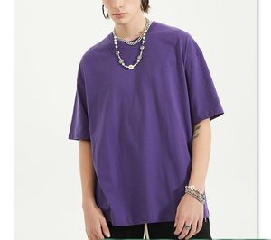 Camiseta Básica Extra Grande Personalizada de Algodón de 180 g/m² para Hombre, Camiseta con Hombros Caídos, Camisetas de Sublimación de Poliéster - Product Image 6