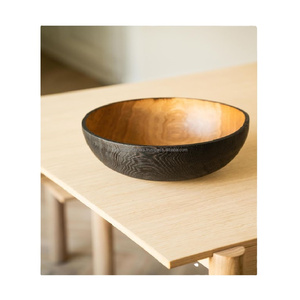 Customized Design Salad Bowl <b>Table</b> Decorative Natural Wood Bowl Hot Selling Wedding Dinner Bowl for Dish <b>Storage</b> - Product Image 1