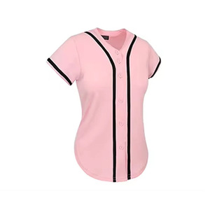 เสื้อเบสบอลแบบกำหนดเองสำหรับฤดูร้อน เสื้อเบสบอลและซอฟต์บอลผ้าโพลีเอสเตอร์ระบายอากาศได้ดี ชุดทีมแบบสั่งทำพิเศษ ชุดกีฬาน้ำหนักเบา - Product Image 5