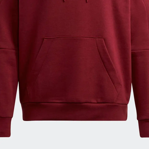 New <b>Thick</b> <b>Fleece</b> Regular Fit Drop Shoulder Casual Winter Street Wear Polyester/Cotton Quick Dry Breathable Custom Men Hoodie - Product Image 3