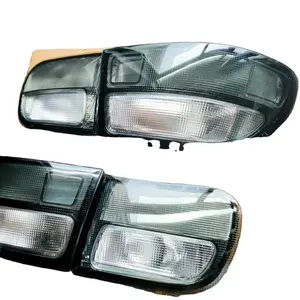 High Quality Tail light for 1992-1995 Honda Civic 3DR Hatchback Tail Lights without bulb (Black /clear)