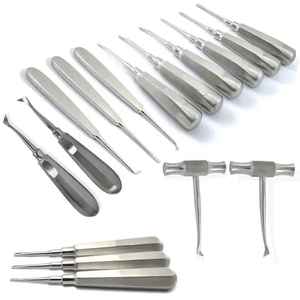 Kit Quirúrgico Dental: Elevadores de Raíz de Acero Inoxidable, Porcelana Dental CE, Super Porcelana Manual 1kg Clase por Dentavex - Product Image 2
