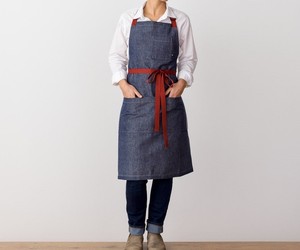 Tablier de barista de luxe en toile, porte-outils multipoches, harnais en cuir réglable, gilet de barman, uniforme pour barbier, café, serveur - Product Image 2