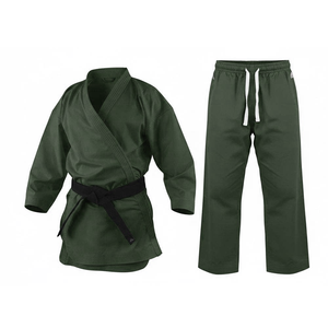 <b>Brown</b> Judo Uniform Set Regular Fit Unisex Adult Durable Cotton Martial Arts Wear - Product Image 6