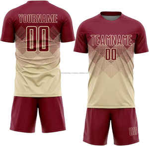 Camiseta de fútbol sublimada para hombre, color personalizado, peso ligero, nueva llegada, camiseta de fútbol transpirable de secado rápido, venta al por mayor - Product Image 1