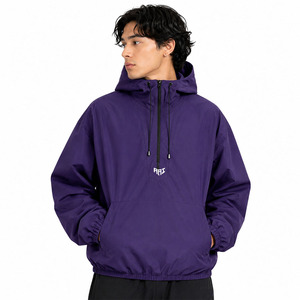 Custom Tactical Pullover Balaclava Windbreaker Men's <b>Jackets</b> Oversized Hooded <b>Jacket</b> Water Resistant & Windproof Windbreaker USA - Product Image 3