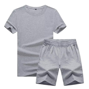 Ensemble de t-shirts en coton noir pour homme, col rond, manches courtes, logo personnalisé imprimé, vêtements décontractés d'été - Product Image 6