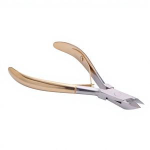 ชุดกรรไกรตัดหนังสำหรับเล็บสีทองชุดกรรไกรตัดแต่งหนังกำพร้าทำจากเหล็กคุณภาพสูงระดับมืออาชีพ - Product Image 1