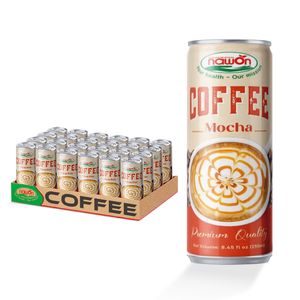กาแฟลาเต้แบบหวานน้อยเพื่อสุขภาพ บรรจุกระป๋องอะลูมิเนียม พกพาสะดวก สำหรับตลาดส่งออก ซัพพลายเชนพาร์ทเนอร์ - Product Image 4