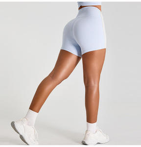 New Designer Women Girls High Waist Compression Soft Scrunch <b>Booty</b> Back Seamless Yoga Shorts Marble Tie Dye <b>Legging</b> Shorts - Product Image 3
