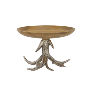 Vente chaude De Luxe Antler Stand Gâteau Stand Fantaisie Décoratif En Bois Plateau En Métal De Table pour Restaurant Décoration Gâteau Chaud Outils - Product Image 1