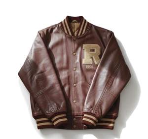 Veste Homme Tendance en Polyester/Coton, Style Universitaire Vintage Personnalisé avec Embossage, Coupe Classique, Coupe-Vent Printemps, Formelle - Product Image 1