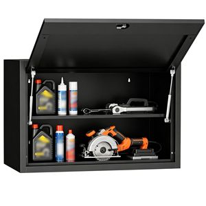 Armadio Portautensili in Acciaio Resistente da Parete per Garage, Officina, Seminterrato, Cucina - Product Image 1