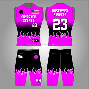 Uniforme de Fútbol Americano 7v7, Conjunto de Uniforme Sublimado, Transpirable, de Secado Rápido, Jersey sin Mangas para Jóvenes 7 contra 7 - Product Image 1