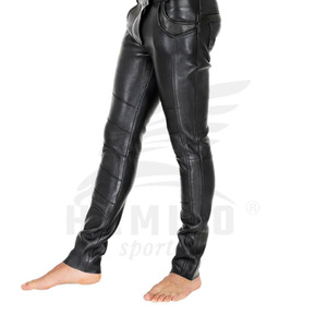 กางเกงหนังแท้คุณภาพสูงสั่งตัดได้ ขายดี นุ่มสบาย สำหรับผู้ชาย - Product Image 6