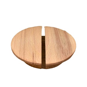 Pomo de Puerta de Madera Estilo Amor, Hecho a Mano, Impermeable, Pulido, con Acabado Natural, Herrajes de Lujo para Armarios y Gabinetes - Product Image 5