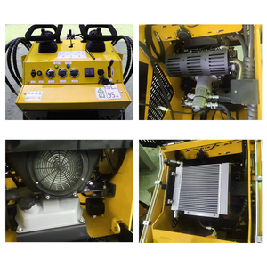 Изысканный превосходный гусеничный Противоскользящий погрузчик, 4wd трактор с фронтальным погрузчиком - Product Image 3