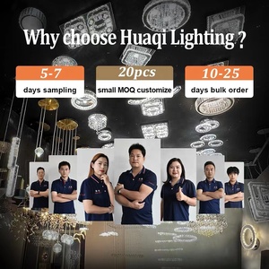 Luxury Villa Decoration <strong>Crystal</strong> <strong>Ceiling</strong> Lamp Modern <strong>Led</strong> Hotel Lobby Remote Control Rectangular Flush Mount <strong>Light</strong> - Product Image 5