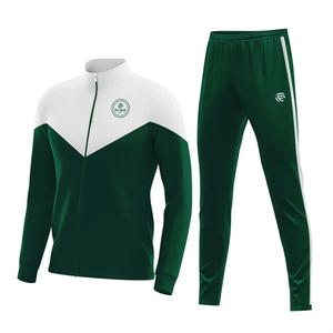 Men's Retro High Quality Soccer Jersey Track Suit Winter Sports <b>Set</b> with Customizable Name and Logo Printing - Product Image 5