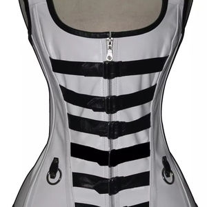 Corsés para Mujer, Sexy, Moldeadores, Modernos, de Cuero, para Tallas Grandes, Transpirables - Product Image 1
