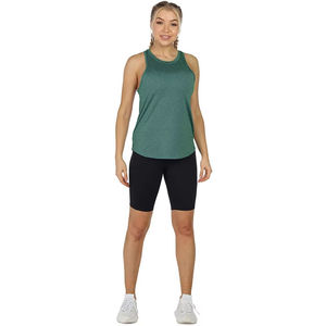 Latest Addition Women's Lightweight Quick Dry Short Length Sleeveless Print Knitted Tank <b>Tops</b> Eco-Friendly Front Logo Women <b>Tops</b> - Product Image 6