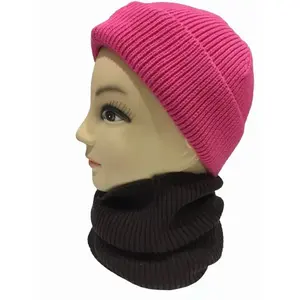 Cache-cou en tricot 100% coton biologique unisexe pour l'hiver - Product Image 2