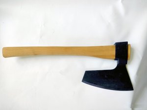 Felling Axe With Wood Handle Forged Steel <b>Head</b> Hatchet <b>Style</b> Firewood Chopping Tool - Product Image 3