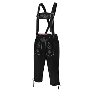 Nuevo Diseño Kneibund, Pantalones Bávaros hasta la Rodilla, Lederhosen Largos, Trachten, Lerhosen, Prendas Bávaras - Product Image 2