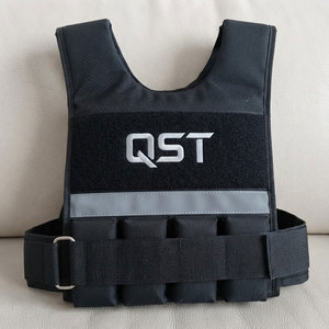 Chaleco de Neopreno con Peso de Acero para Entrenamiento de Fuerza, Ajustable, para Hombres y Mujeres, Gimnasio, Fitness, Transpirable, Alivio del Estrés - Product Image 1