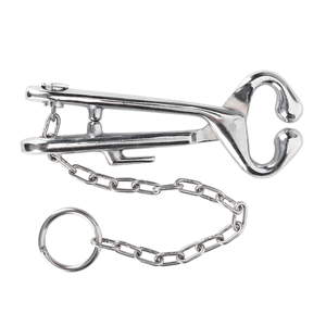 ที่คีบวัวสแตนเลสคุณภาพสูงระดับมืออาชีพ ด้ามยาว 19 นิ้ว น้ำหนักเบา สำหรับสัตวแพทย์ - Product Image 3